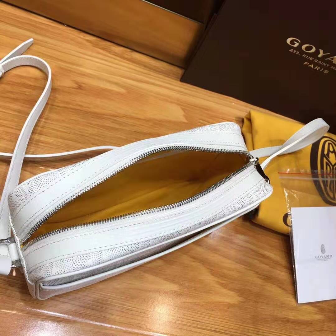 Goyard Camera Bag White Goyard Camera Bag White