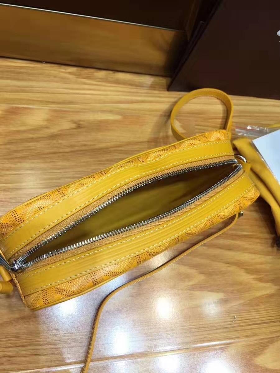 Goyard Camera Bag Yellow Goyard Camera Bag Yellow