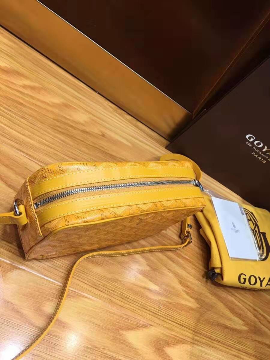 Goyard Camera Bag Yellow Goyard Camera Bag Yellow