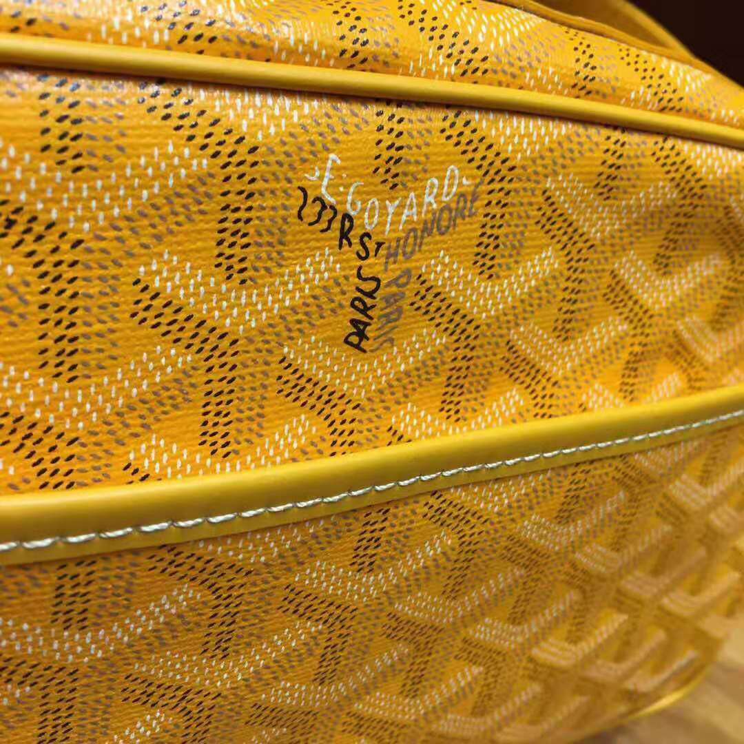 Goyard Camera Bag Yellow Goyard Camera Bag Yellow