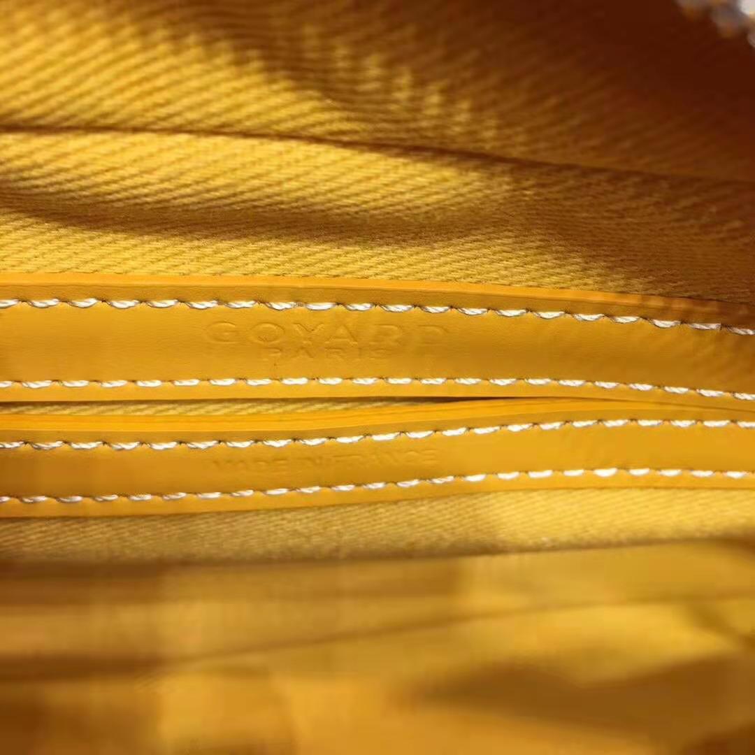 Goyard Camera Bag Yellow Goyard Camera Bag Yellow
