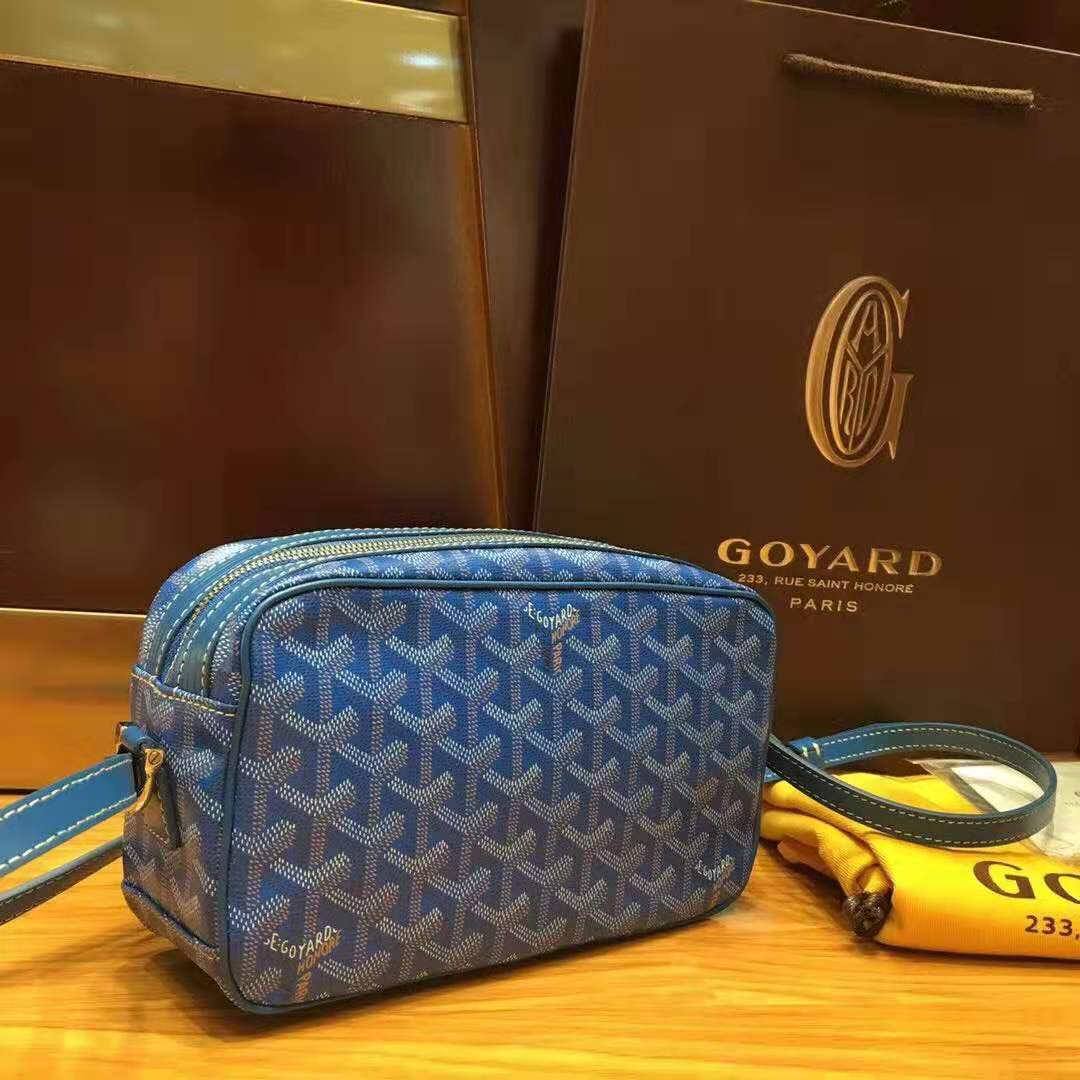 Goyard Camera Bag Blue Goyard Camera Bag Blue