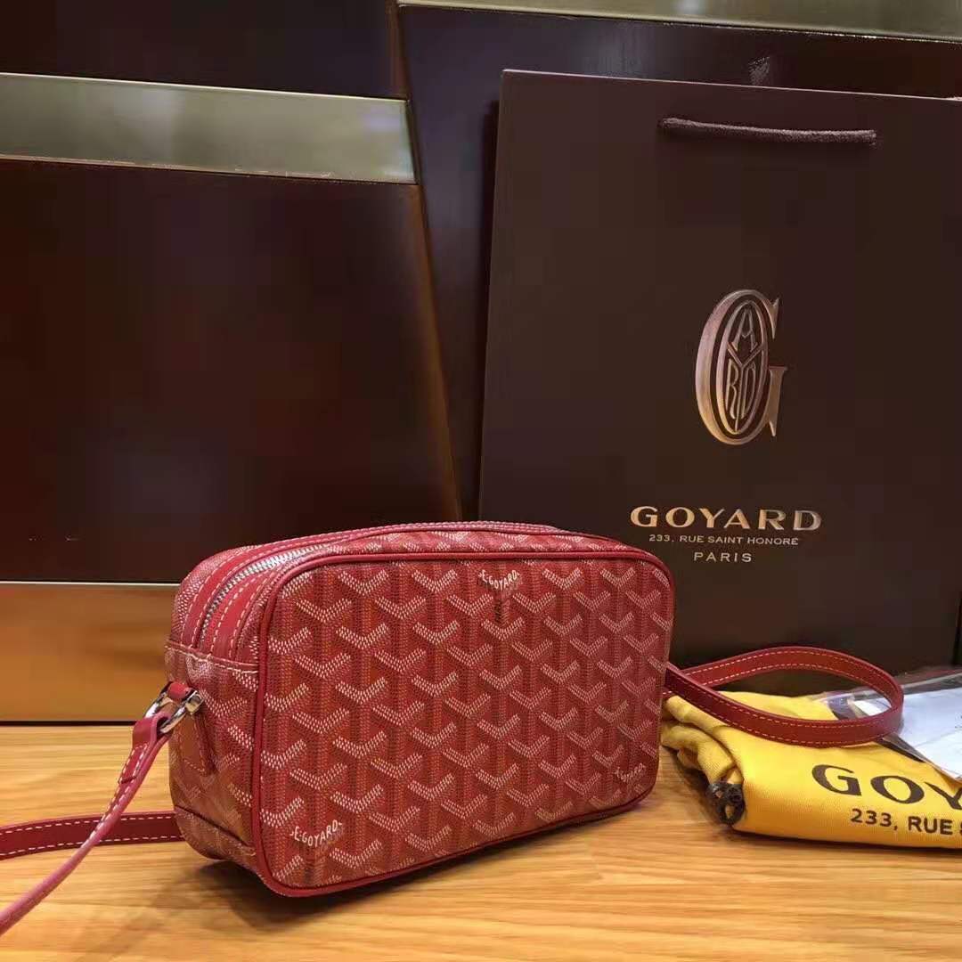 Goyard Camera Bag Red