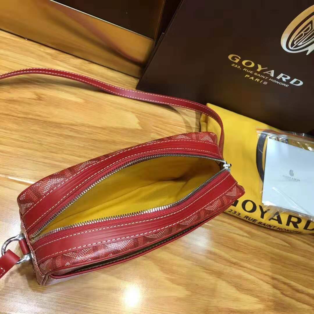 Goyard Camera Bag Red Goyard Camera Bag Red