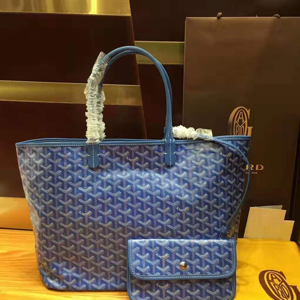 Goyard St. Louis PM Blue