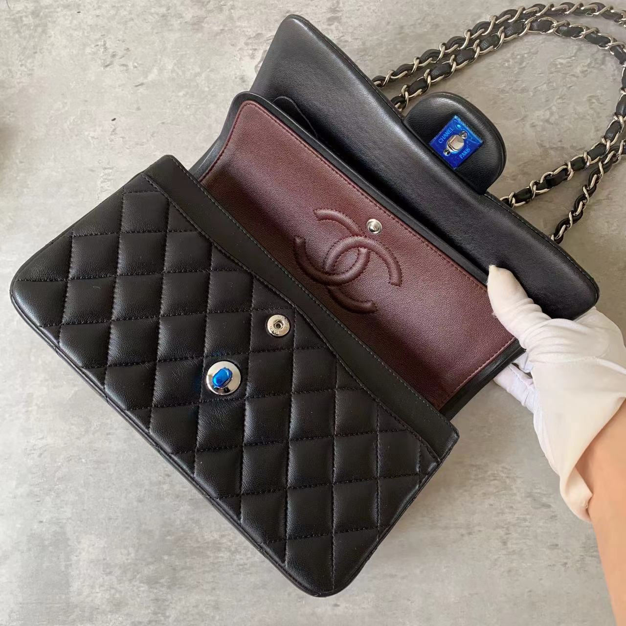 Chanel Classic Double Flap Small Lambskin Black Chanel Classic Double Flap Small Lambskin Black