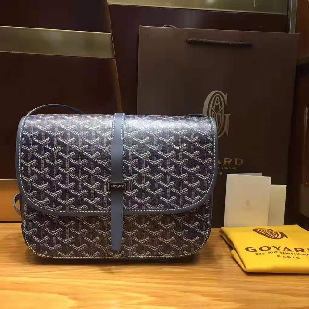 Goyard Belvedere Messenger 2 MM Navy Blue