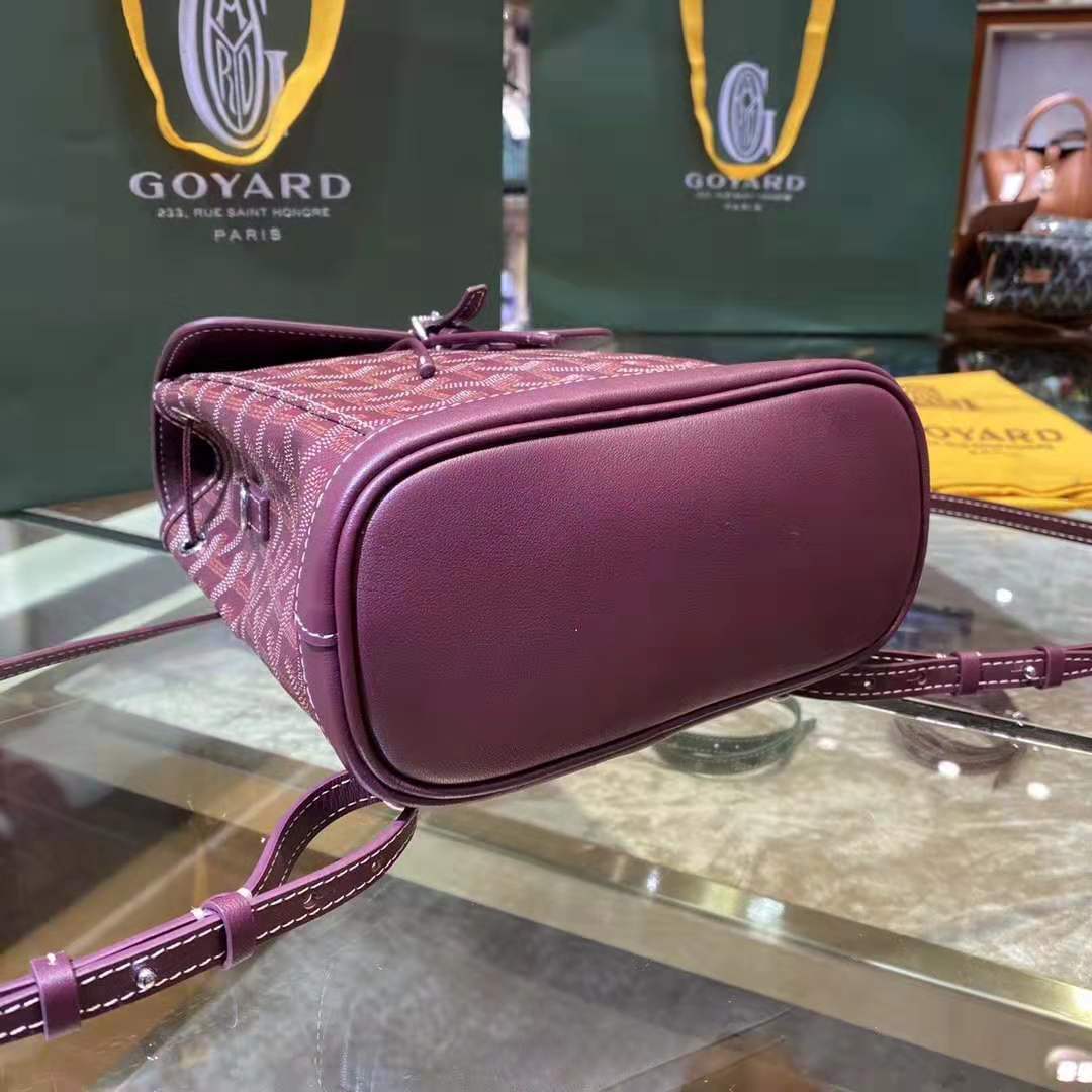 Goyard Alpin Mini Backpack Maroon Goyard Alpin Mini Backpack Maroon