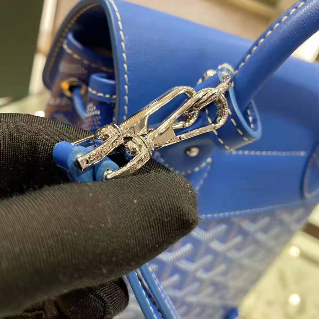 Goyard Alpin Mini Backpack Blue Goyard Alpin Mini Backpack Blue