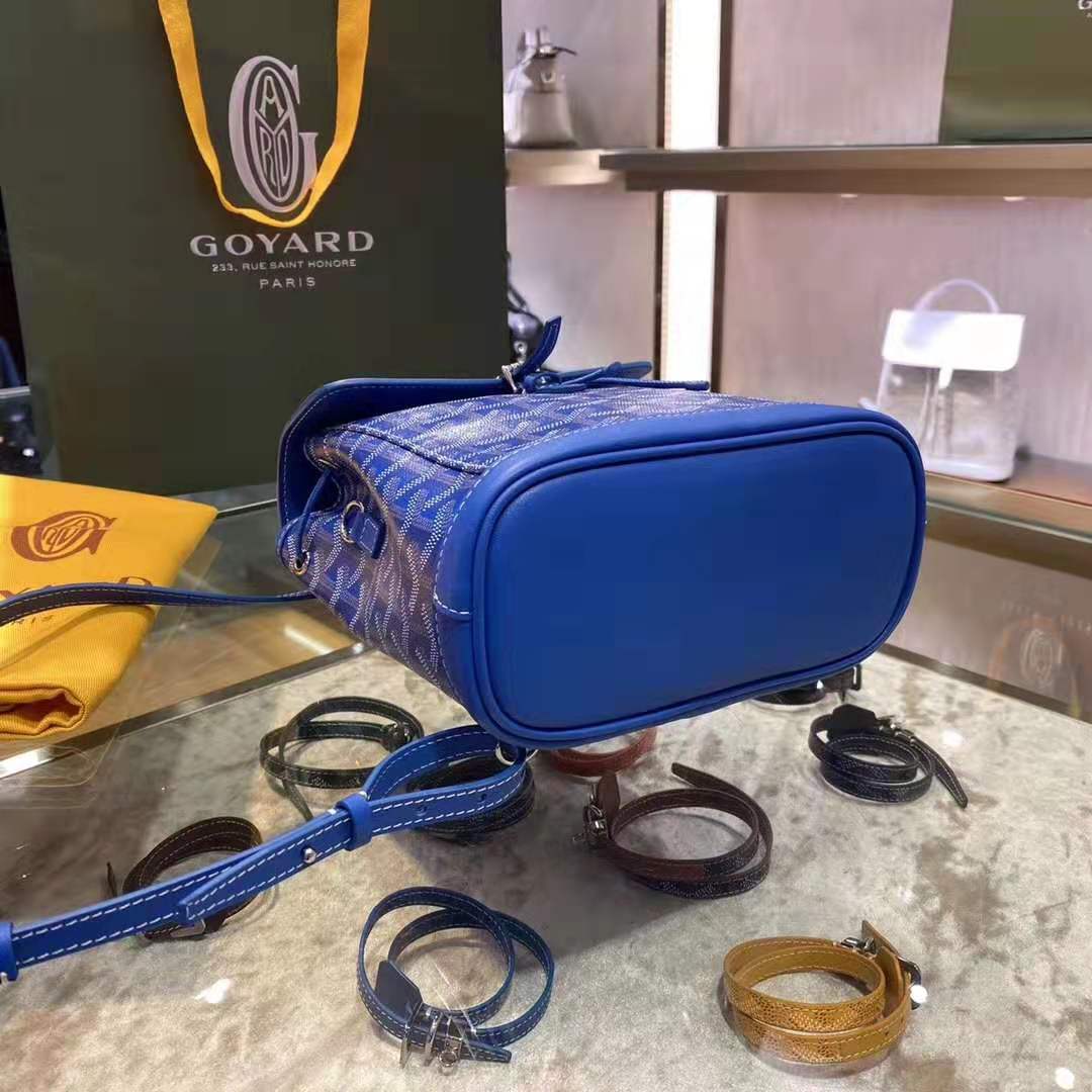 Goyard Alpin Mini Backpack Blue Goyard Alpin Mini Backpack Blue