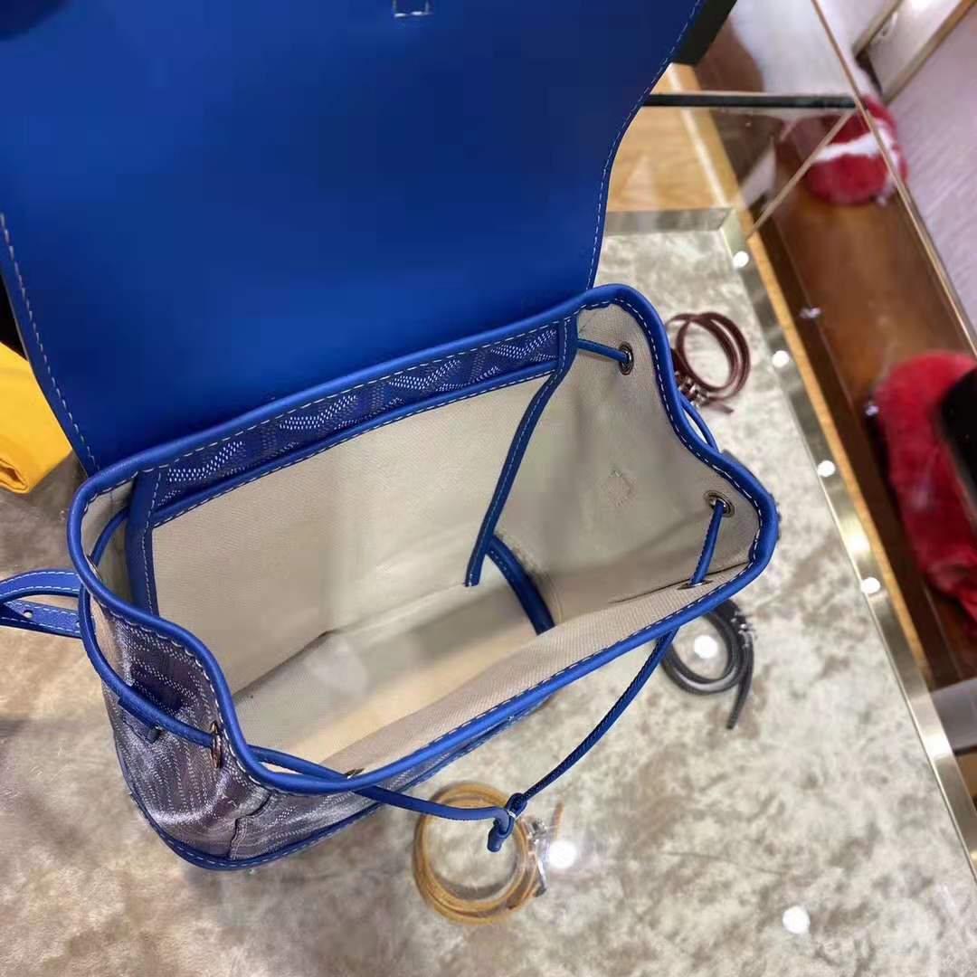 Goyard Alpin Mini Backpack Blue Goyard Alpin Mini Backpack Blue