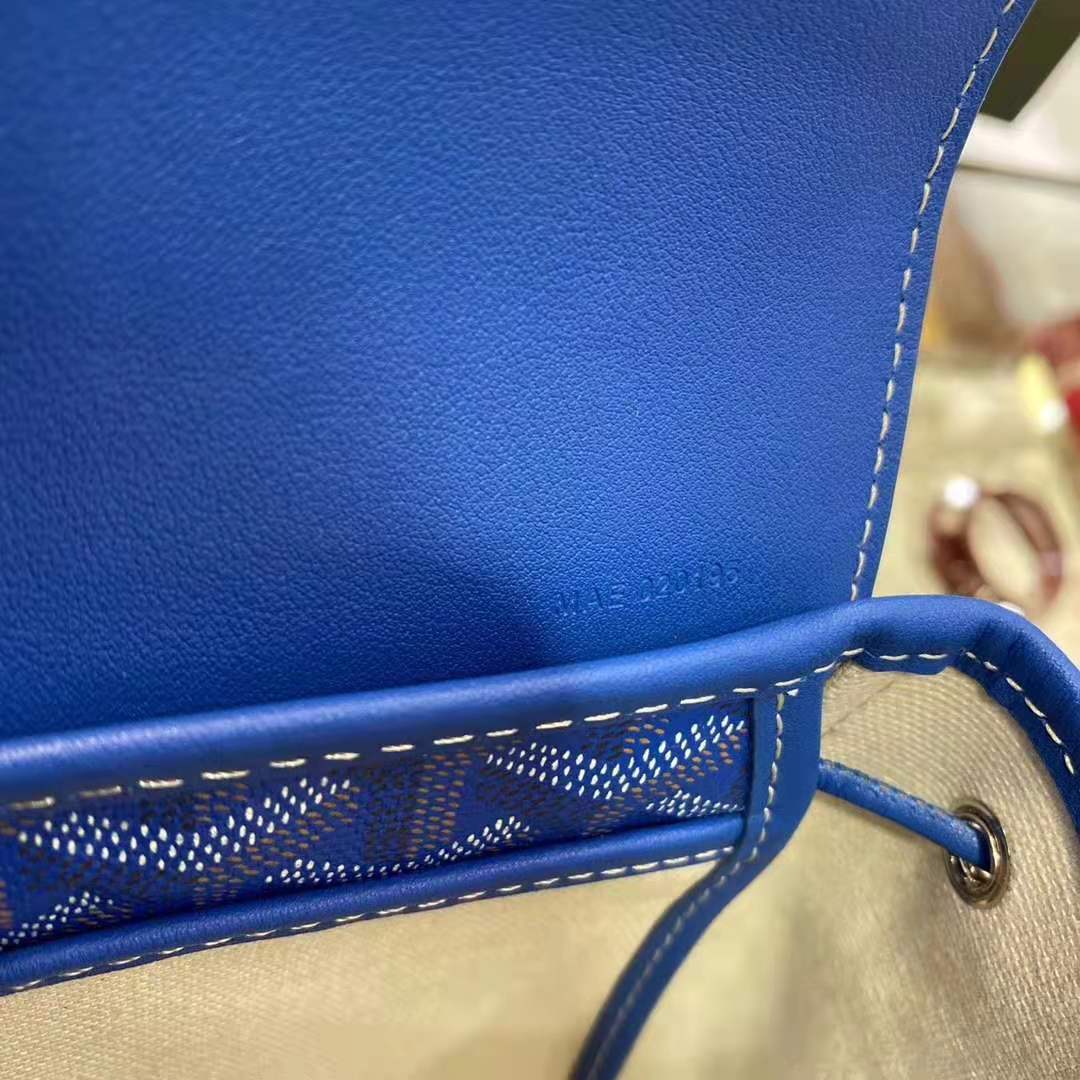 Goyard Alpin Mini Backpack Blue Goyard Alpin Mini Backpack Blue