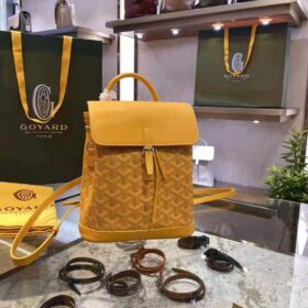 Goyard Alpin Mini Backpack Yellow