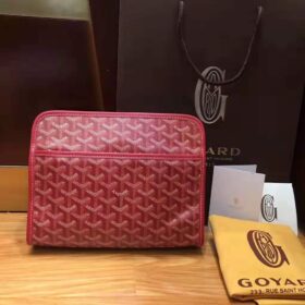 Goyard Toiletry Pouch Jouvence MM Red