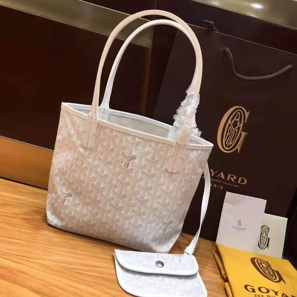 Goyard St. Louis Mini White