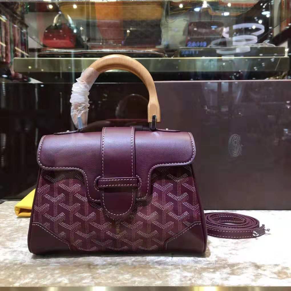 Goyard Saigon Mini Soft Maroon
