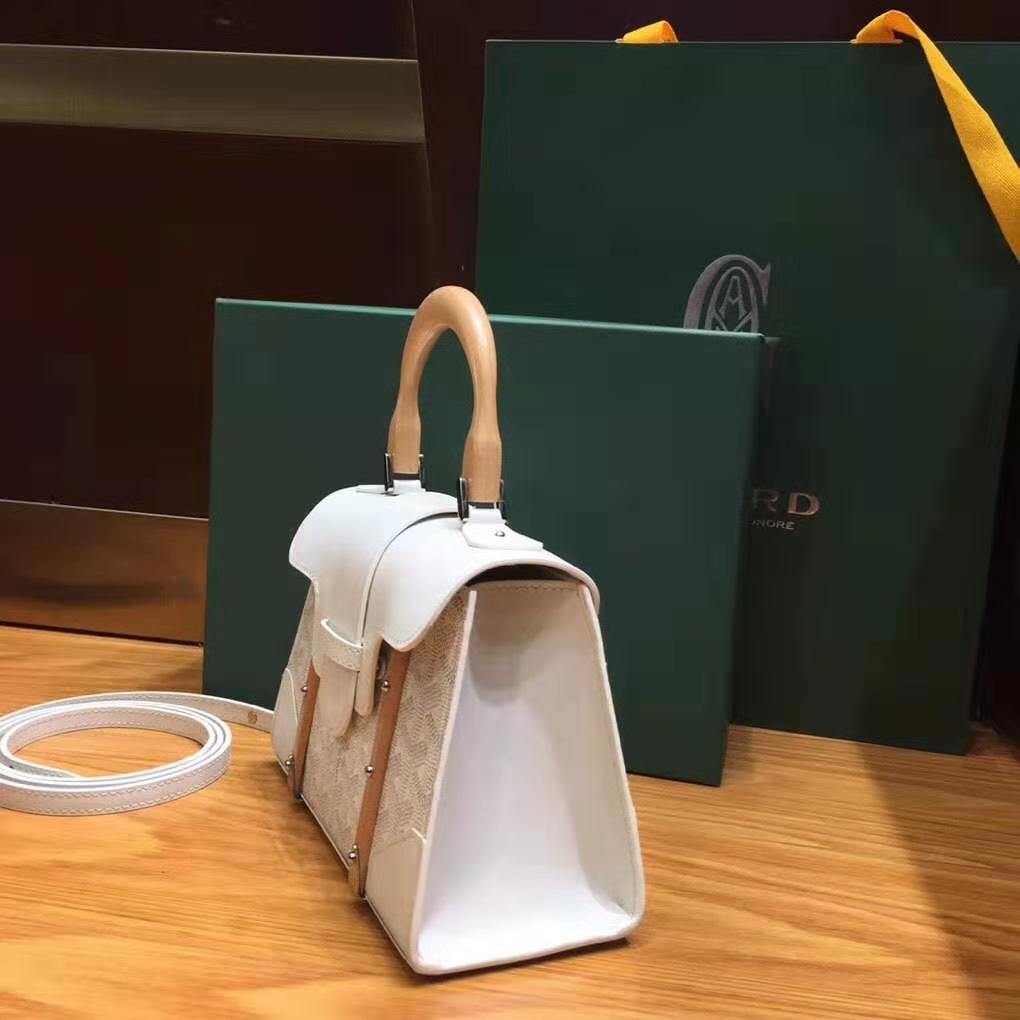 Goyard Saigon Mini White Goyard Saigon Mini White