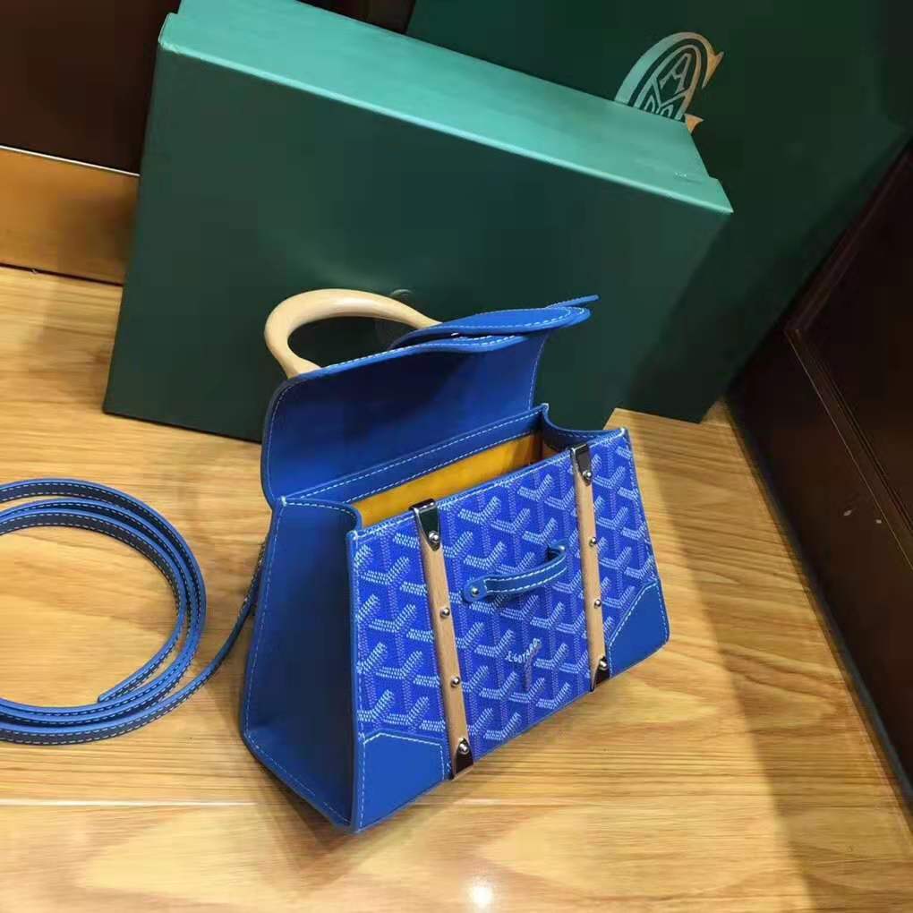 Goyard Saigon Mini Blue Goyard Saigon Mini Blue