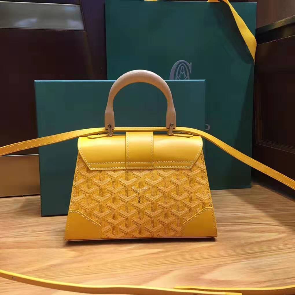 Goyard Saigon Mini Yellow Goyard Saigon Mini Yellow