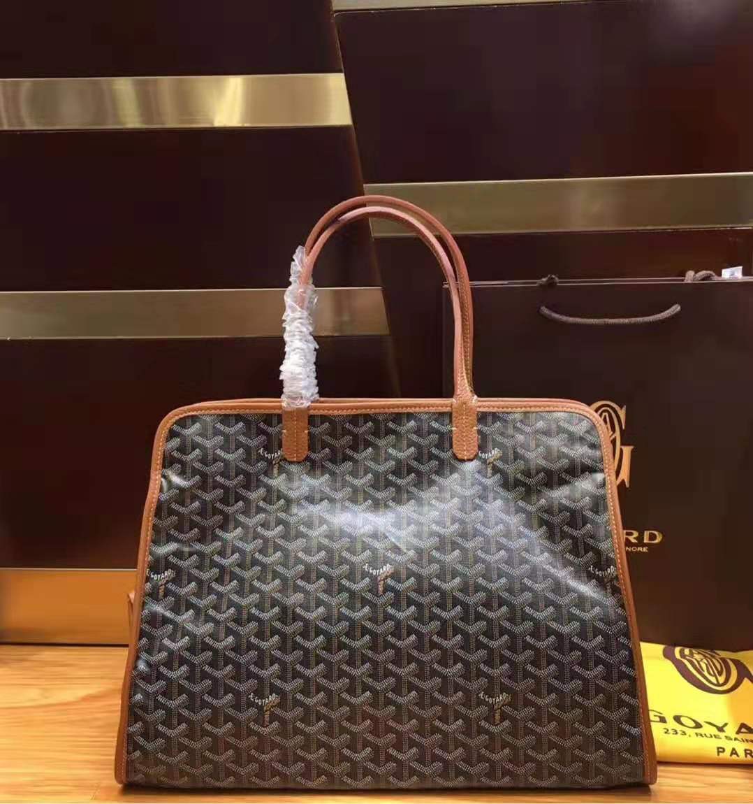 Goyard Sac Hardy PM Black Tan