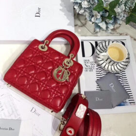 Lady Dior Small Lucky Badge Strap Lady Dior Small Lucky Badge Strap