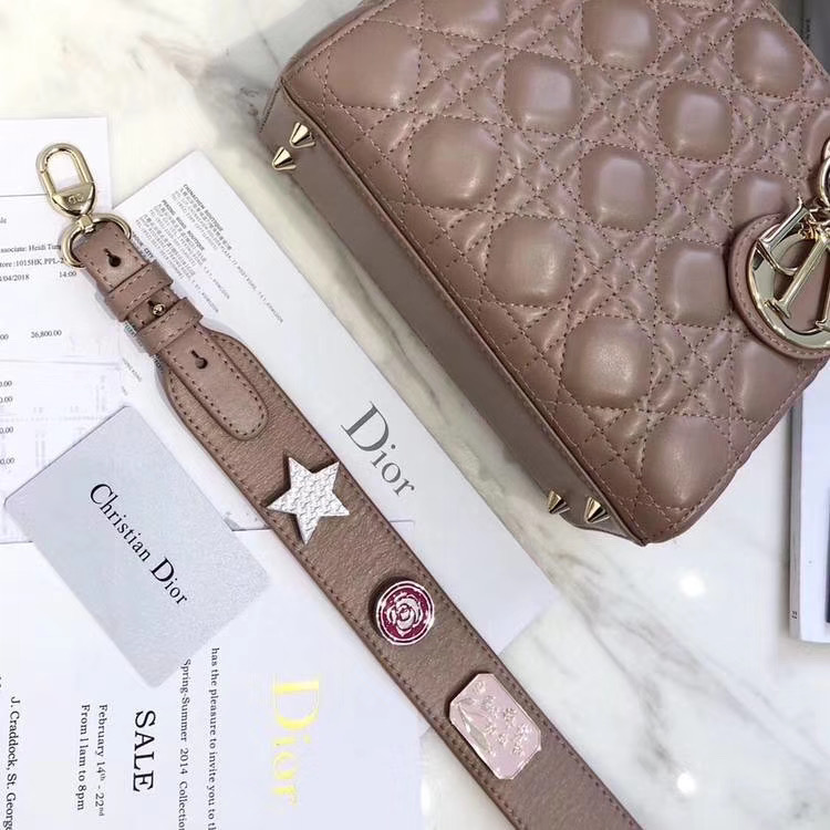 Lady Dior Small Lucky Badge Strap Lady Dior Small Lucky Badge Strap