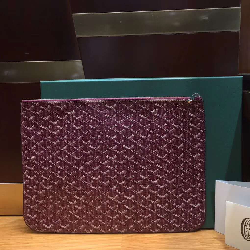 Goyard Senat Pouch GM Maroon