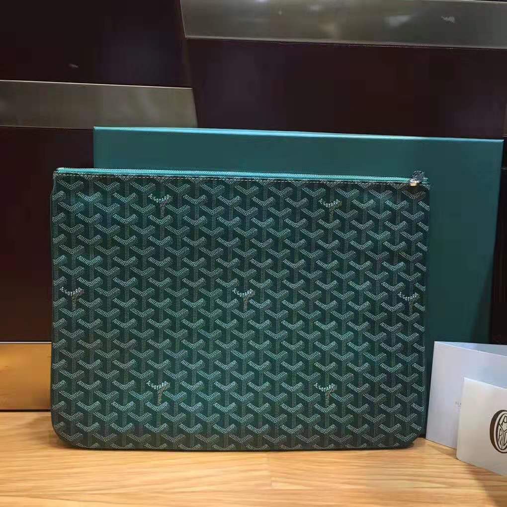 Goyard Senat Pouch GM Green