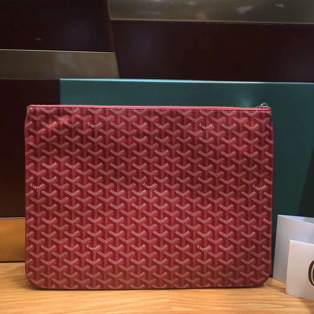 Goyard Senat Pouch GM Red