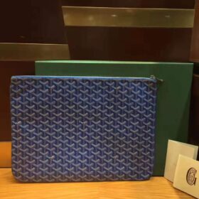 Goyard Senat Pouch GM Blue