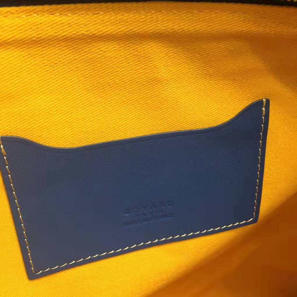 Goyard Senat Pouch GM Blue Goyard Senat Pouch GM Blue
