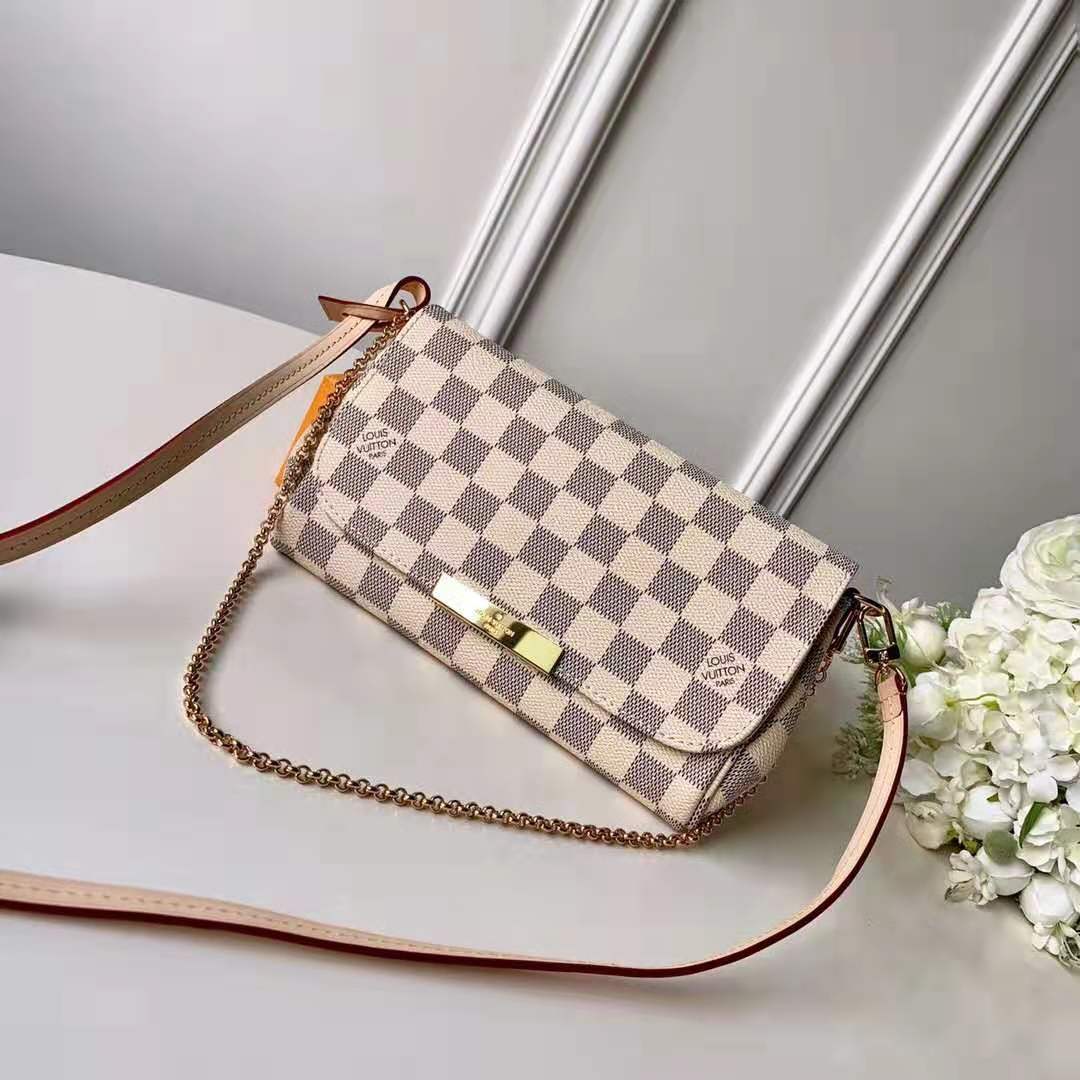 LV Favorite Damier Azur PM