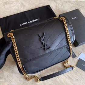 Saint Laurent Niki Medium Lambskin Black