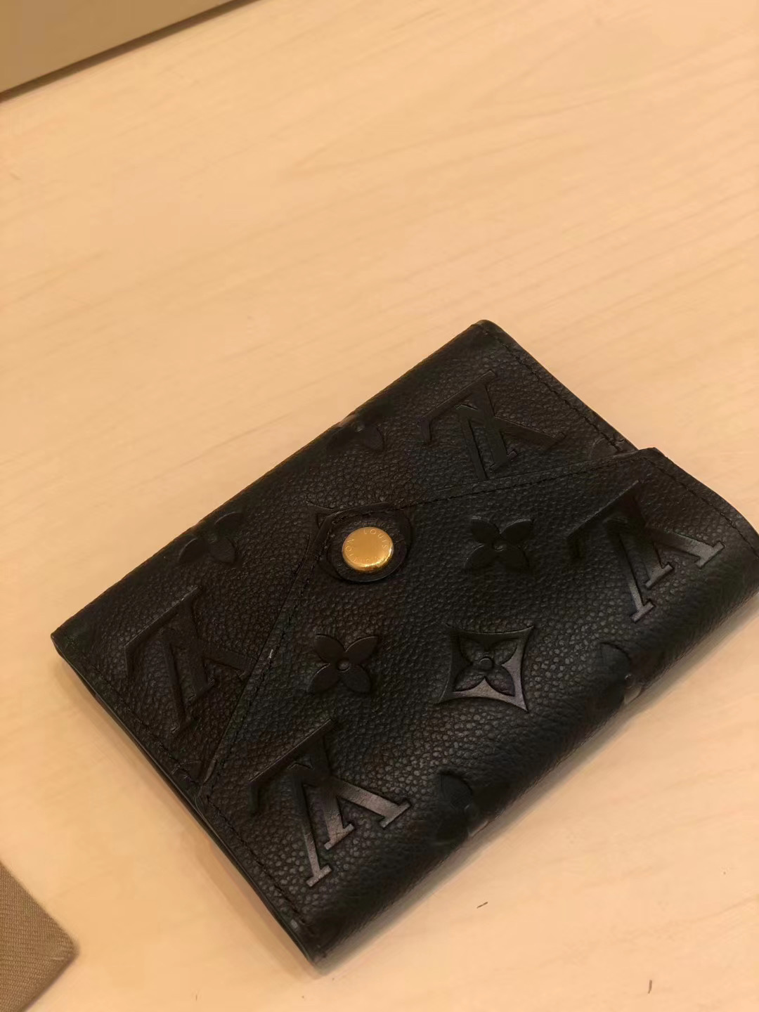Louis Vuitton Victorine Wallet Empreinte Leather Louis Vuitton Victorine Wallet Empreinte Leather