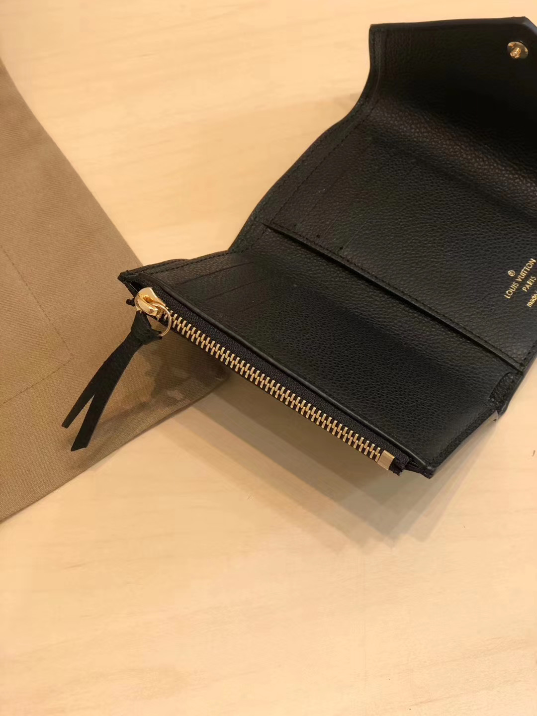 Louis Vuitton Victorine Wallet Empreinte Leather Louis Vuitton Victorine Wallet Empreinte Leather
