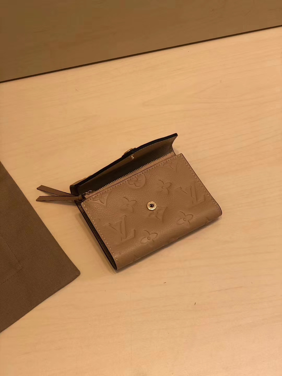 Louis Vuitton Victorine Wallet Empreinte Leather Louis Vuitton Victorine Wallet Empreinte Leather