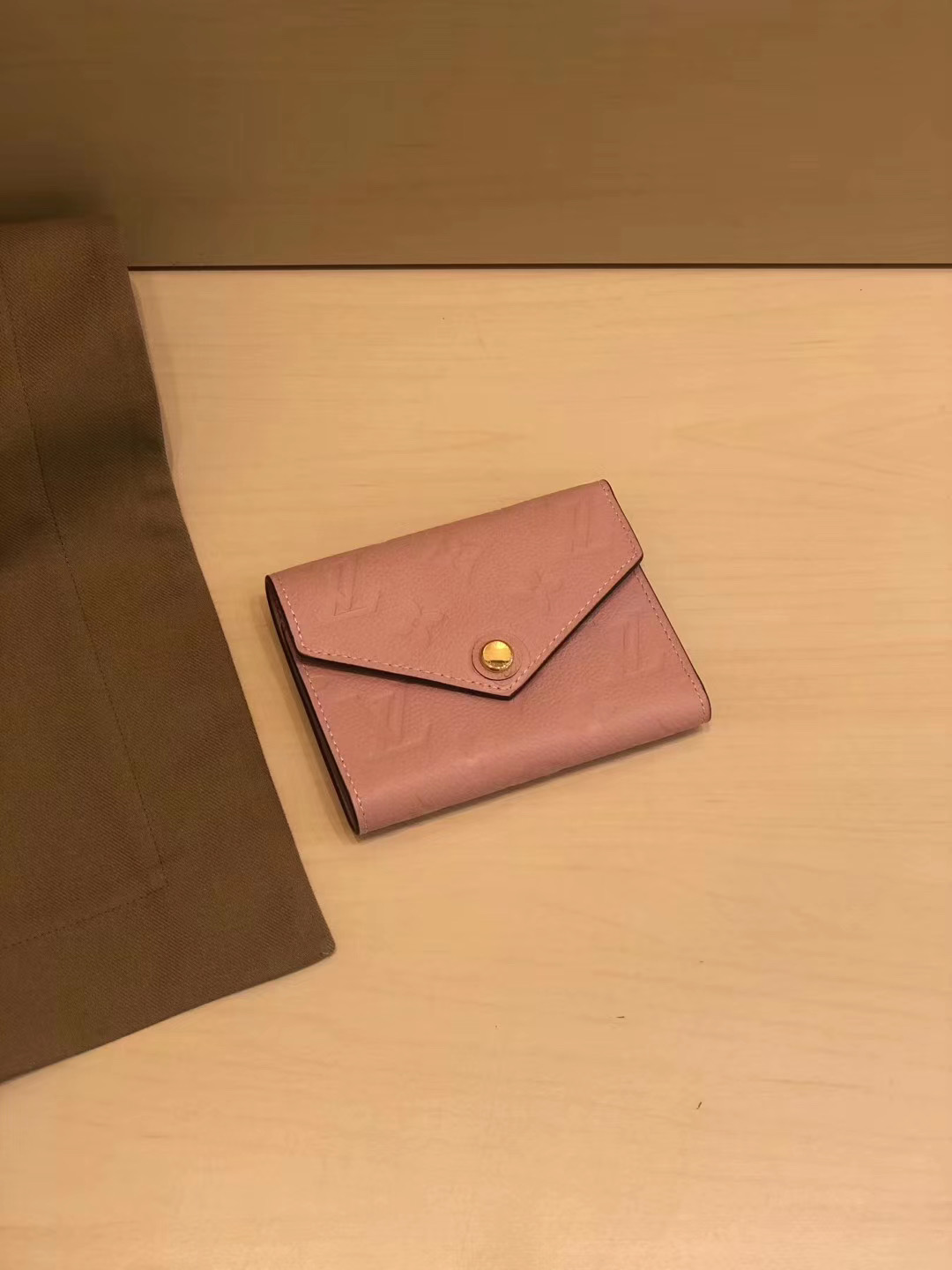 Louis Vuitton Victorine Wallet Empreinte Leather