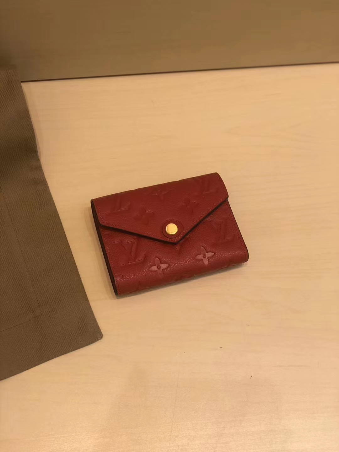 Louis Vuitton Victorine Wallet Empreinte Leather