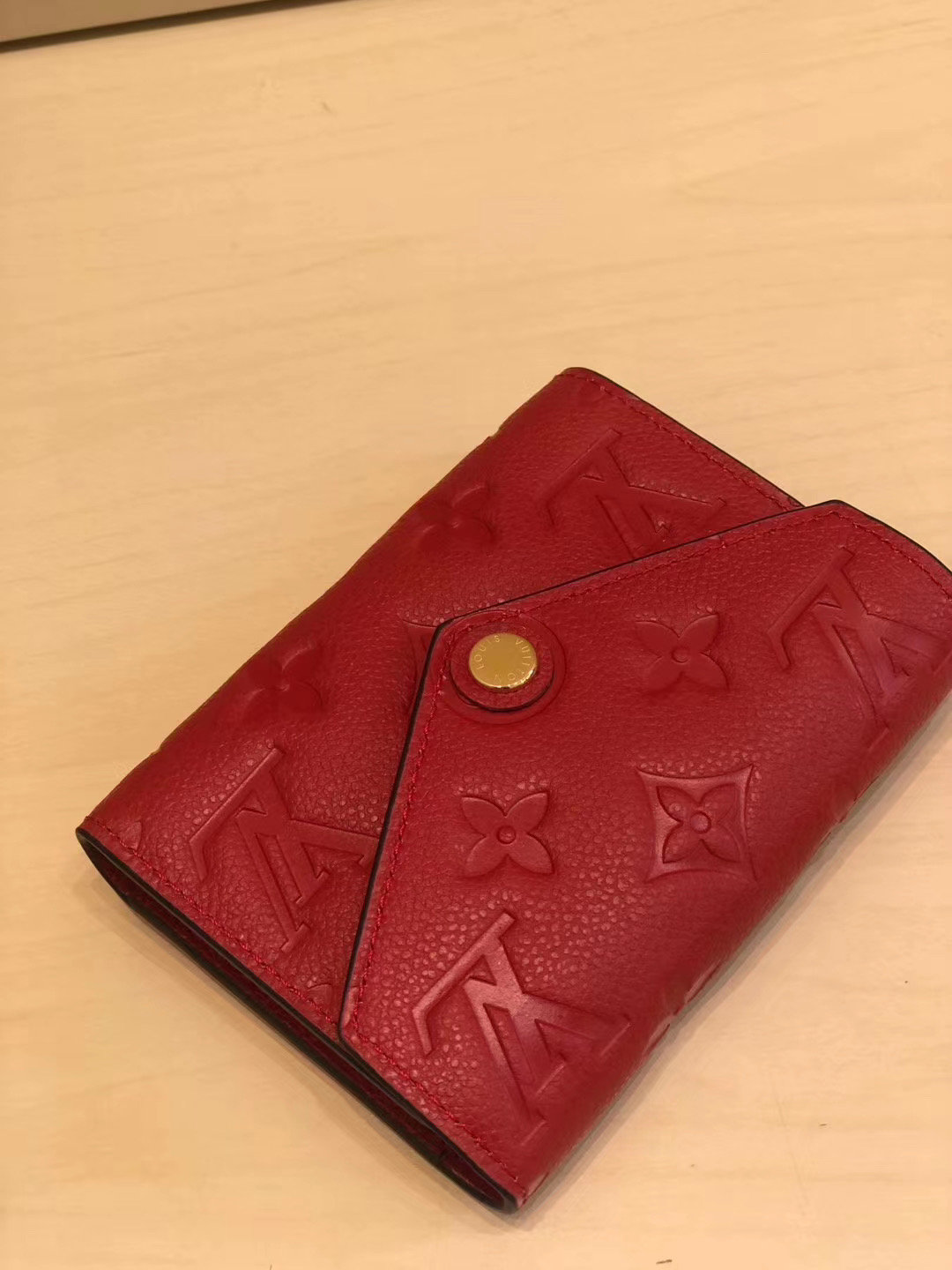 Louis Vuitton Victorine Wallet Empreinte Leather Louis Vuitton Victorine Wallet Empreinte Leather