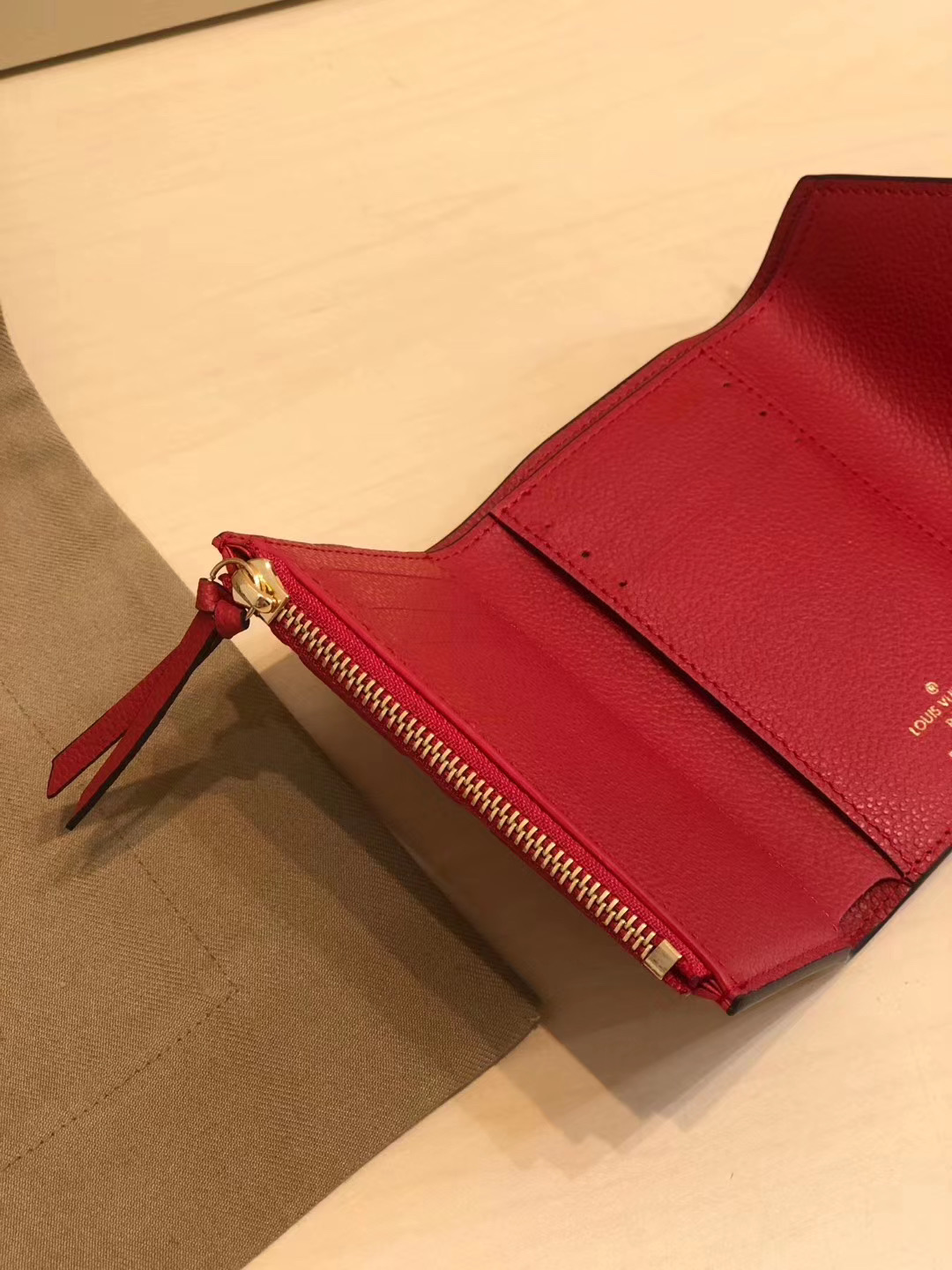 Louis Vuitton Victorine Wallet Empreinte Leather Louis Vuitton Victorine Wallet Empreinte Leather