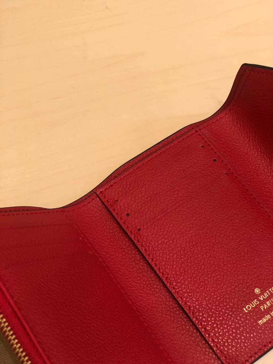 Louis Vuitton Victorine Wallet Empreinte Leather Louis Vuitton Victorine Wallet Empreinte Leather
