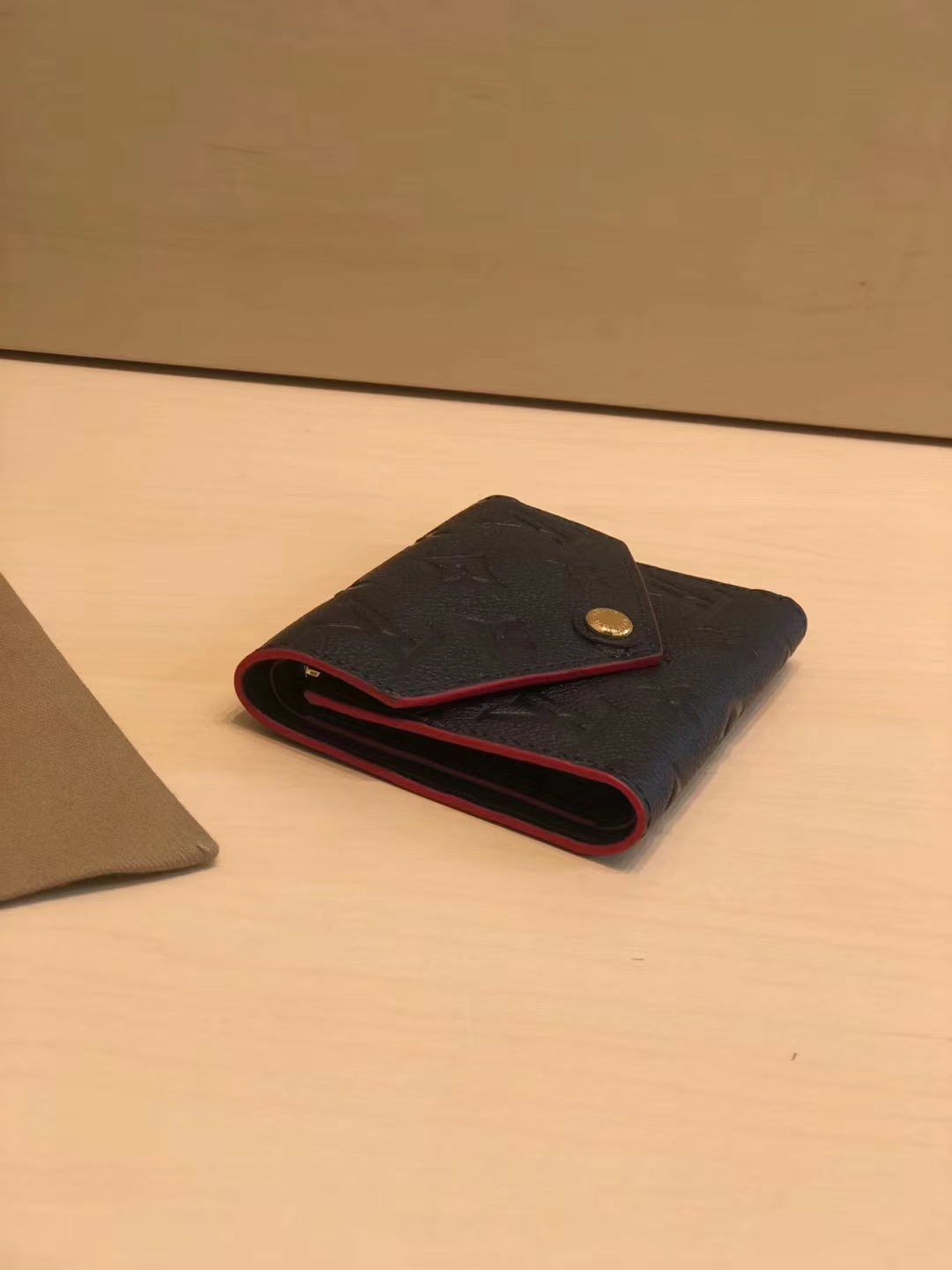 Louis Vuitton Victorine Wallet Empreinte Leather Louis Vuitton Victorine Wallet Empreinte Leather