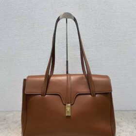 Celine Large Soft 16 Bag In Supple Grained Calfskin