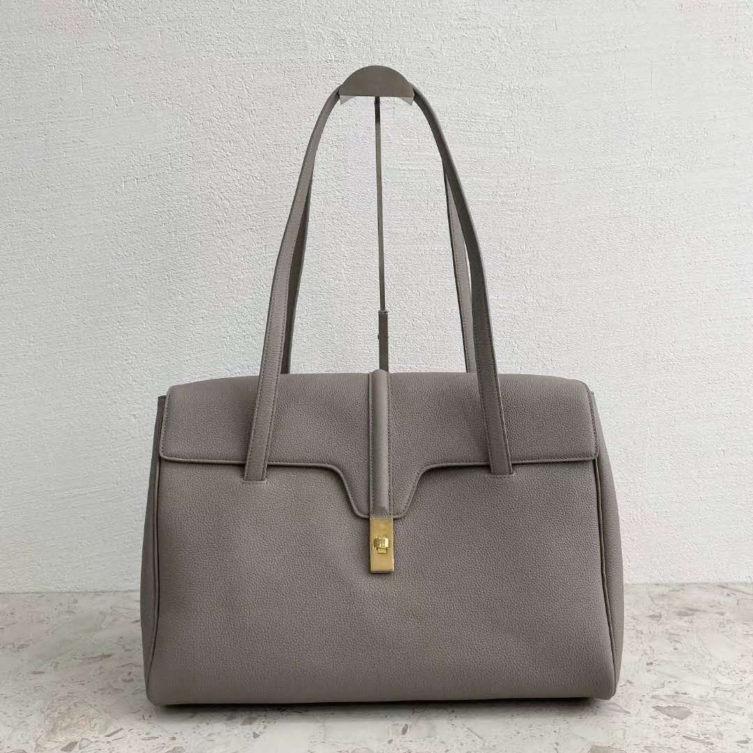 Celine Large Soft 16 Bag In Supple Grained Calfskin