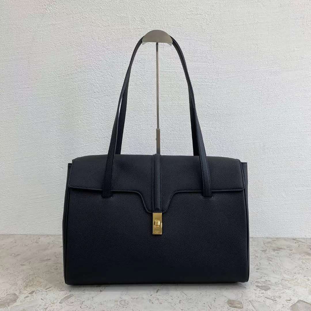 Celine Large Soft 16 Bag In Supple Grained Calfskin