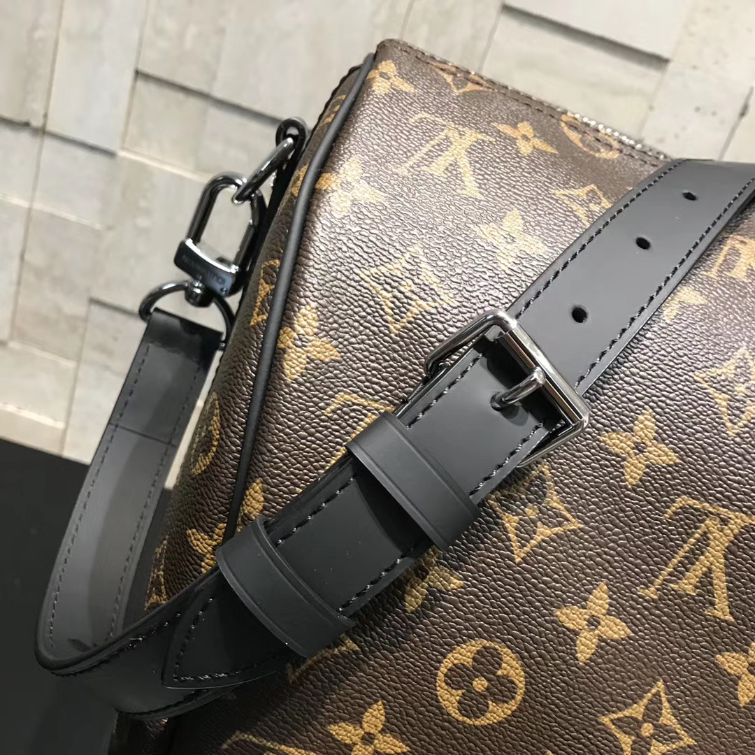 LV Keepall Bandoulière 45 Monogram Macassar Canvas LV Keepall Bandoulière 45 Monogram Macassar Canvas