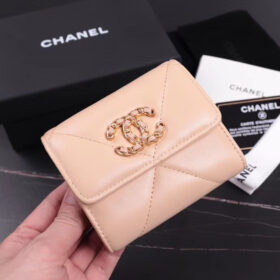 Chanel 19 Small Flap Wallet