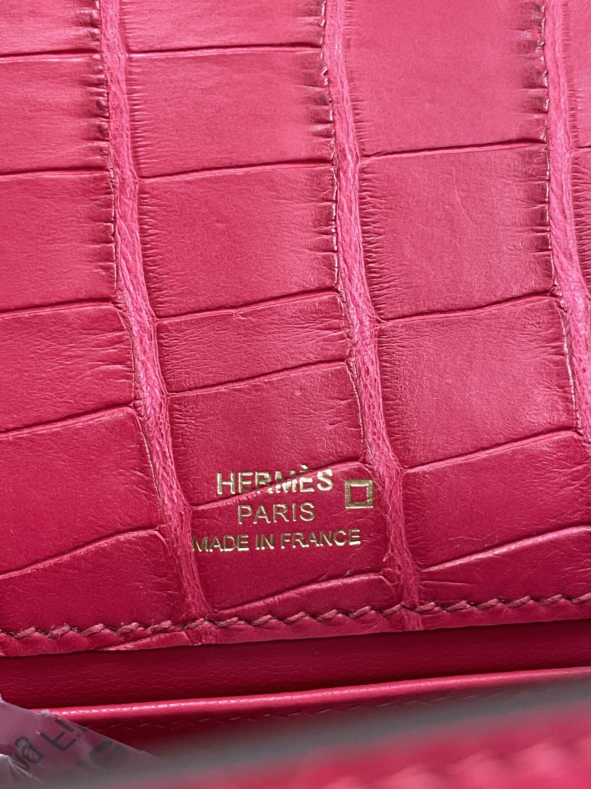 Hermès Kelly Mini 22 Pochette Matte Alligator Hermès Kelly Mini 22 Pochette Matte Alligator