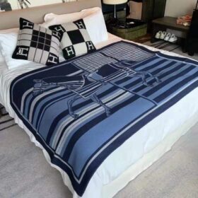 Hermes Blanket Couvertures Nouvelles Plaid Silex