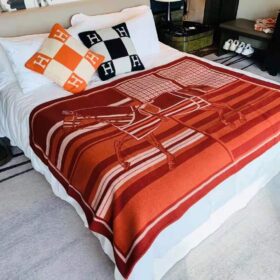 Hermes Blanket Couvertures Nouvelles Plaid Silex